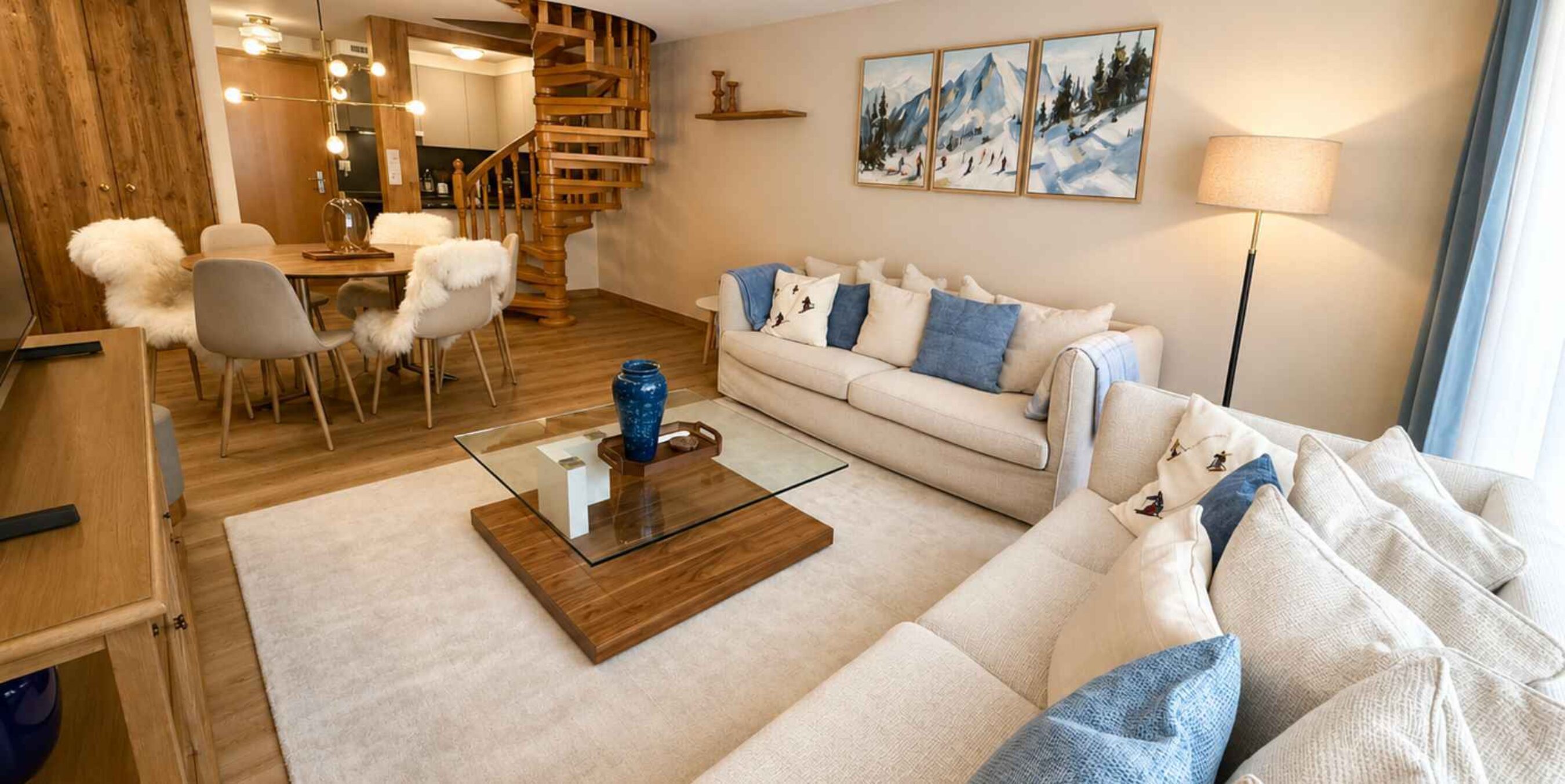 Alpine Chic Ferienwohnung in Leukerbad Waldhaus