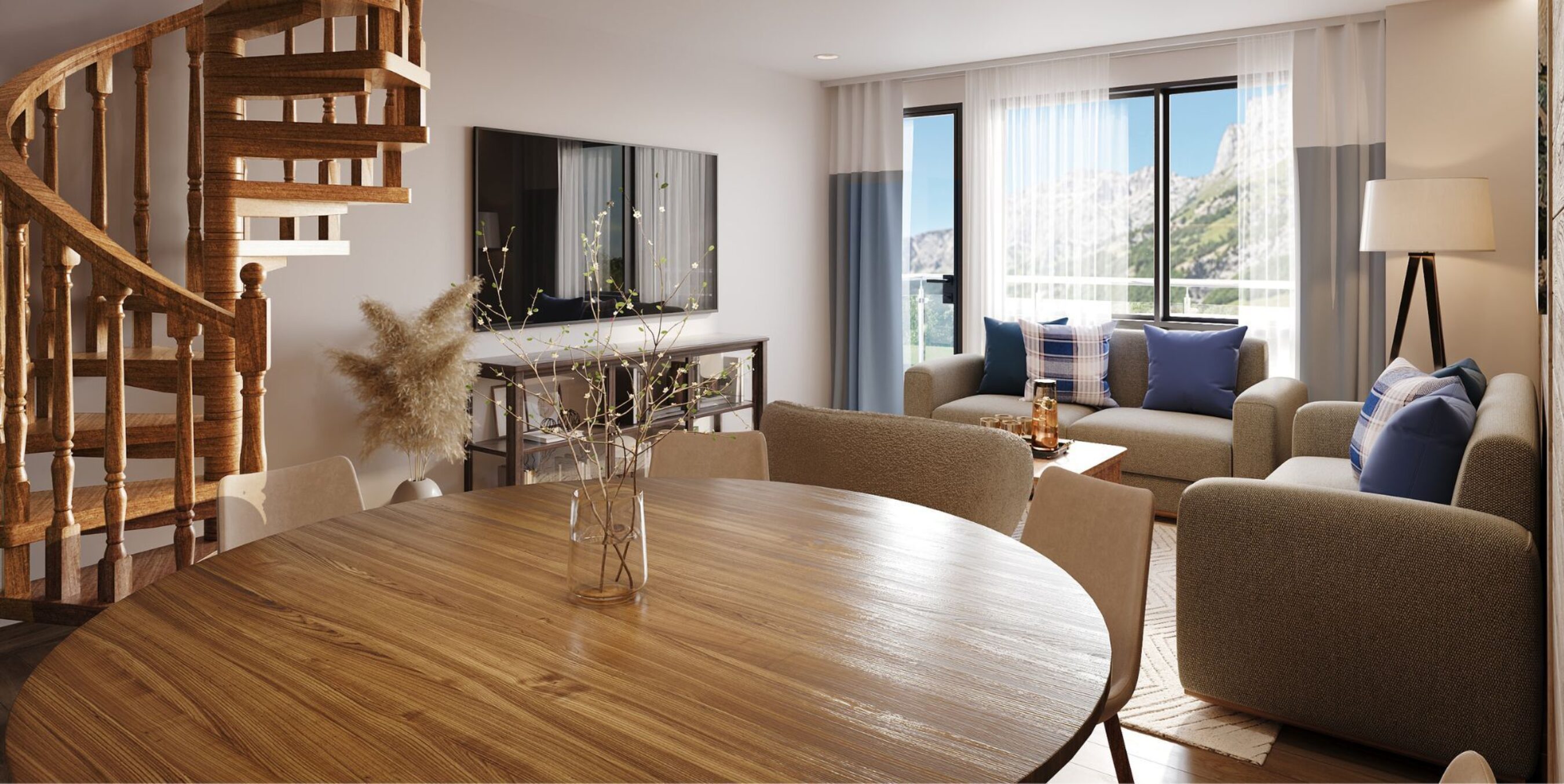 Tarbey Alpine Apartment Ferienwohnung Leukerbad Wallis 4