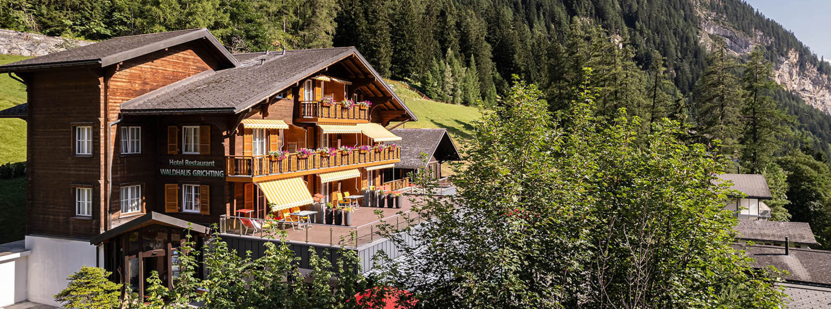 Hotel Restaurant Waldhaus in Leukerbad im Wallis 1